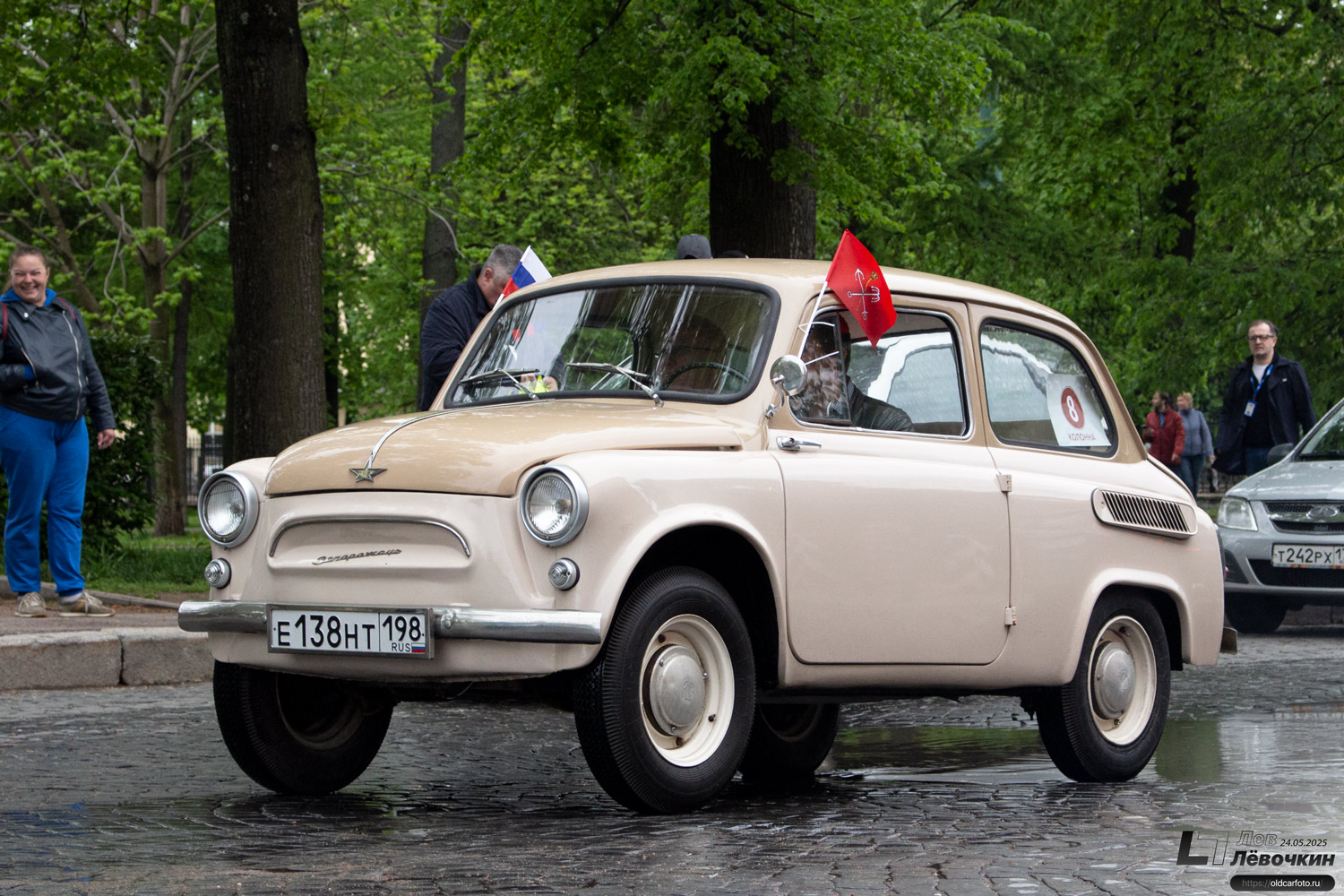 Санкт-Петербург, № Е 138 НТ 198 — ЗАЗ-965А Запорожец '62-69; Санкт-Петербург — Международный транспортный фестиваль "ТранспортФест 2025"