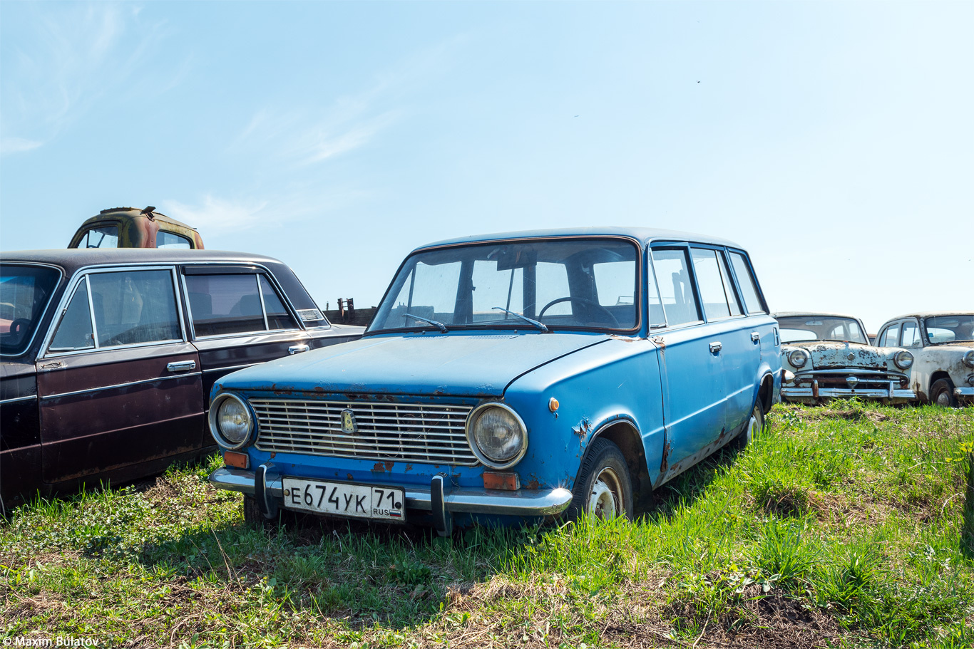 Тульская область, № Е 674 УК 71 — ВАЗ-2102 Жигули '71-86