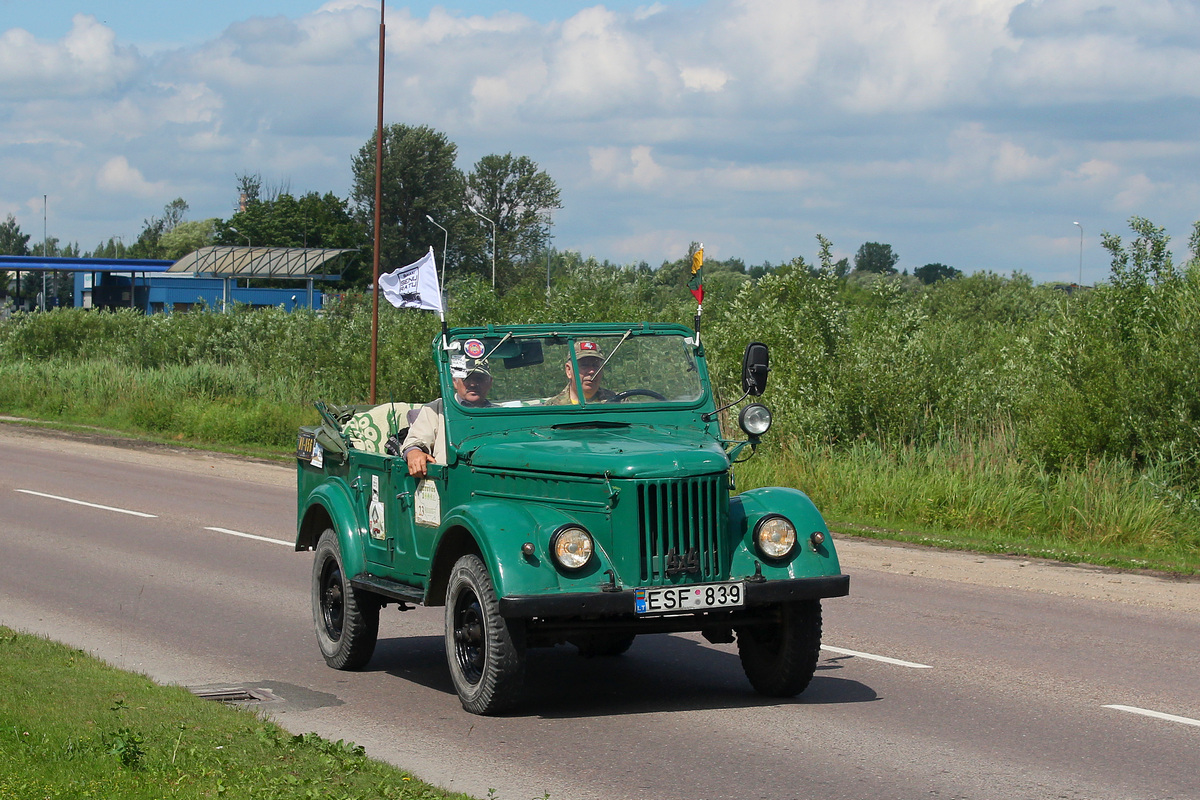 Литва, № ESF 839 — ГАЗ-69А '53-73; Литва — Naisių vasara 2025