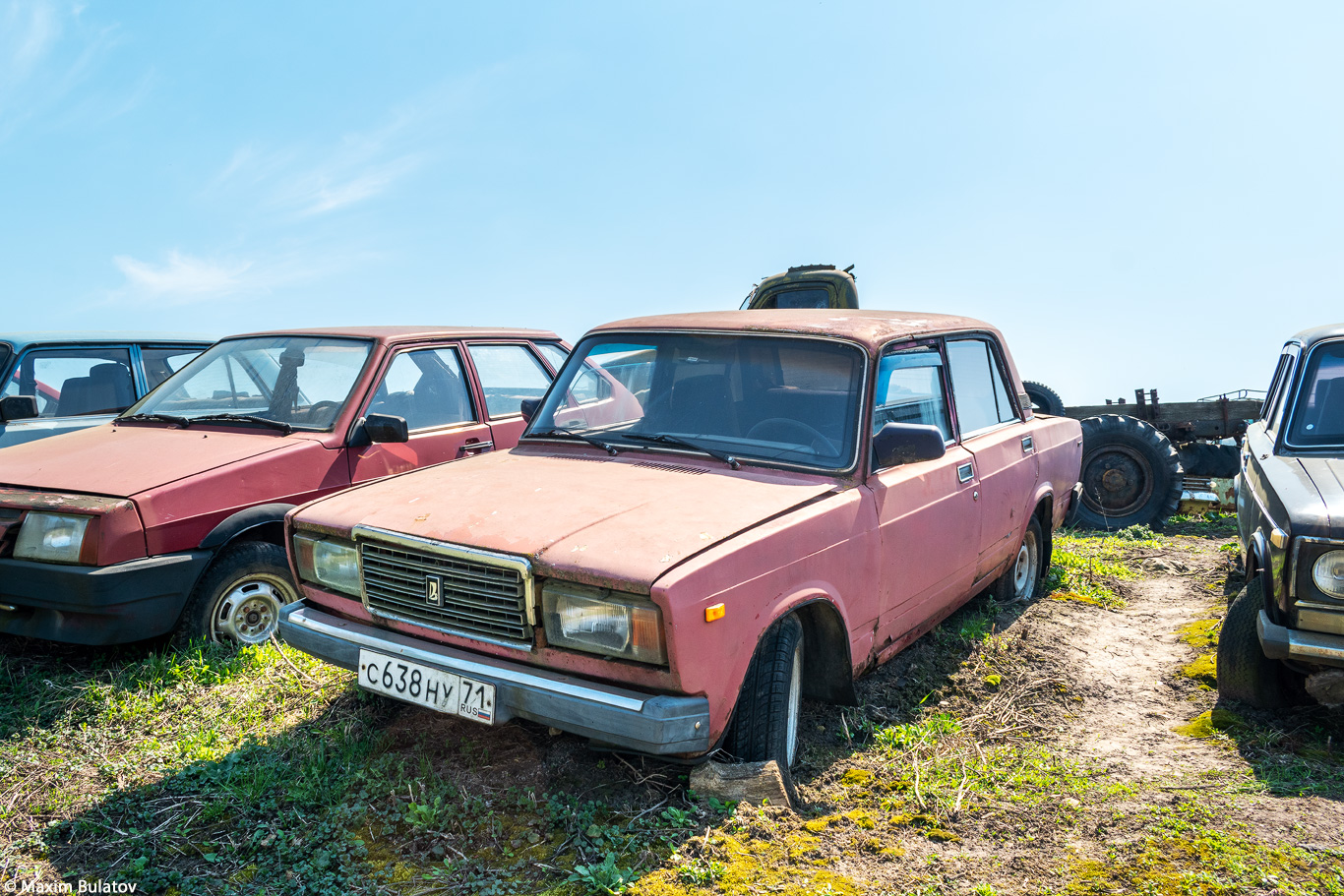 Тульская область, № С 638 НУ 71 — ВАЗ-2107 Жигули '82-91