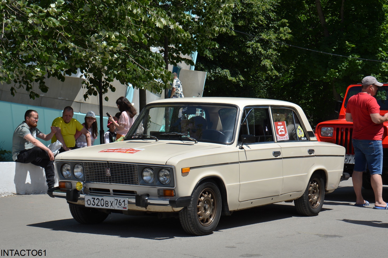 Ростовская область, № О 320 ВХ 761 — ВАЗ-21061 Жигули '79-01; Ростовская область — Retro Motor Show_2025_Май