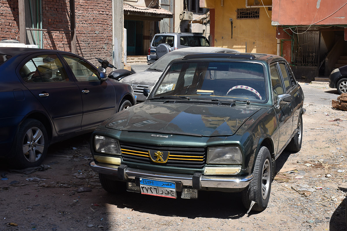 Египет, № 3726 RFG — Peugeot 504 '68-04
