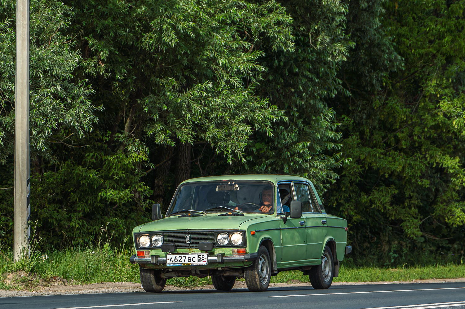 Пензенская область, № А 627 ВС 58 — ВАЗ-21063 Жигули '77-94