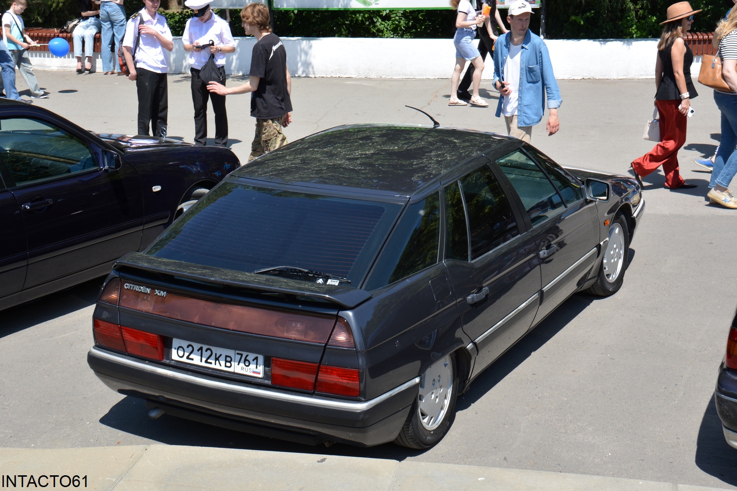 Ростовская область, № О 212 КВ 761 — Citroën XM '89-00; Ростовская область — Retro Motor Show_2025_Май