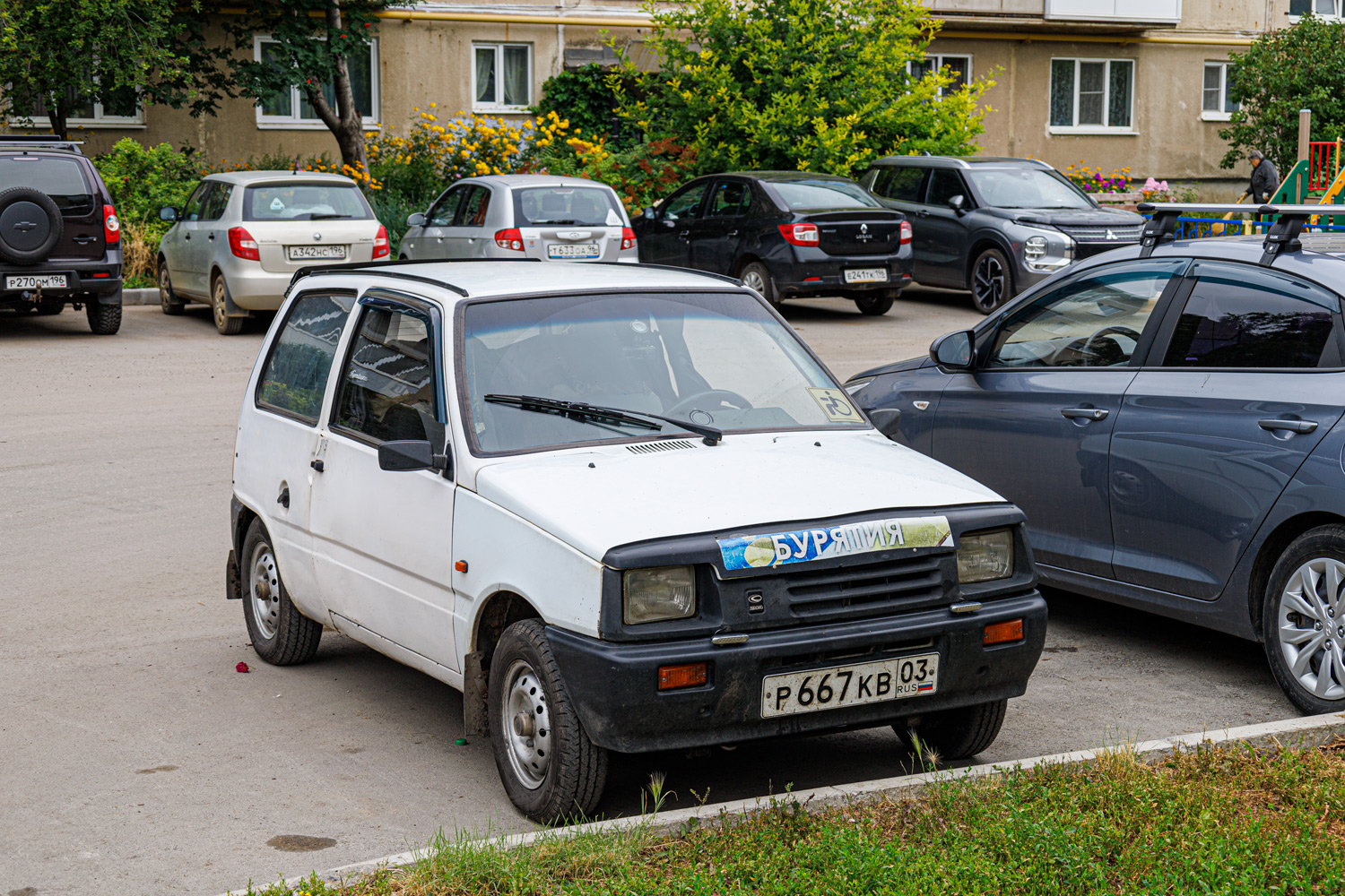 Бурятия, № Р 667 КВ 03 — ВАЗ-11113 (ЗМА) '96-06