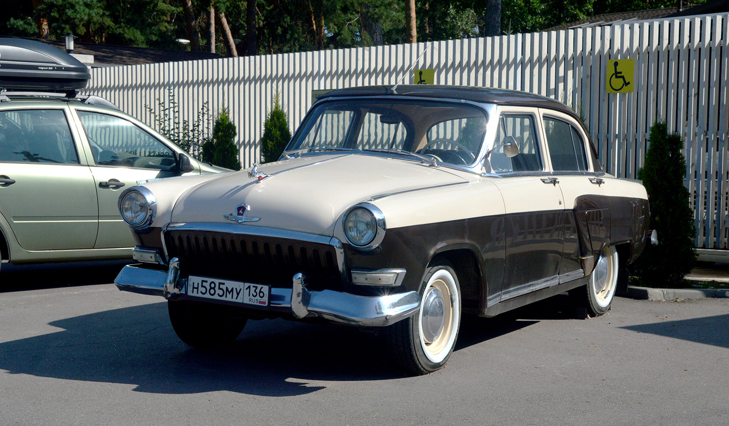 Воронежская область, № Н 585 МУ 136 — ГАЗ-М-21К Волга '58-62