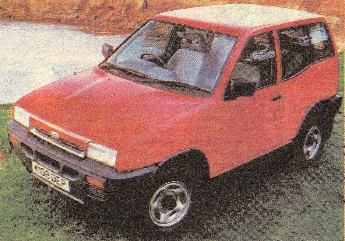 Великобритания, № K108 DEP — Ford Maverick '93-98; Великобритания — Исторические фотографии
