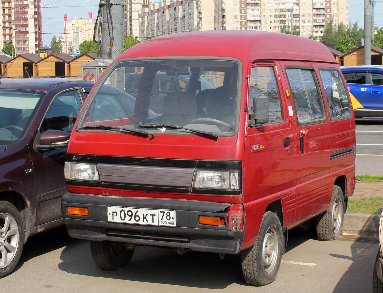 Санкт-Петербург, № Р 096 КТ 78 — Daewoo Damas '91-05