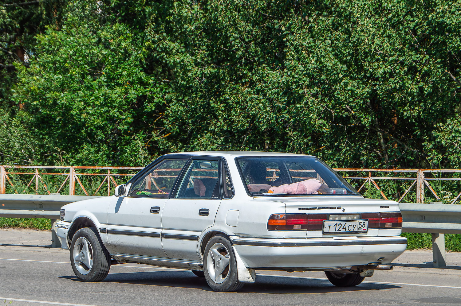 Пензенская область, № Т 124 СУ 58 — Toyota Sprinter (E90) '87-91