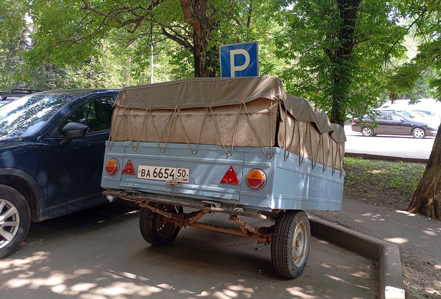 Московская область, № ВА 6654 50 — ММЗ-81021