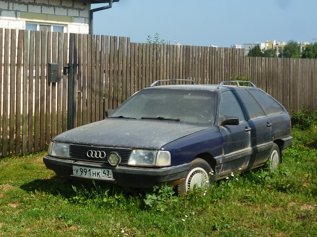Кировская область, № У 991 НК 43 — Audi 100 Avant (C3) '82-91