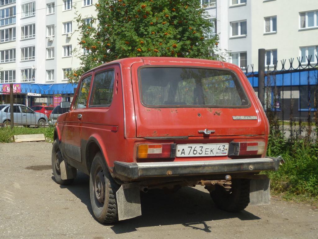 Кировская область, № А 763 ЕК 43 — ВАЗ-2121 Нива '77-94