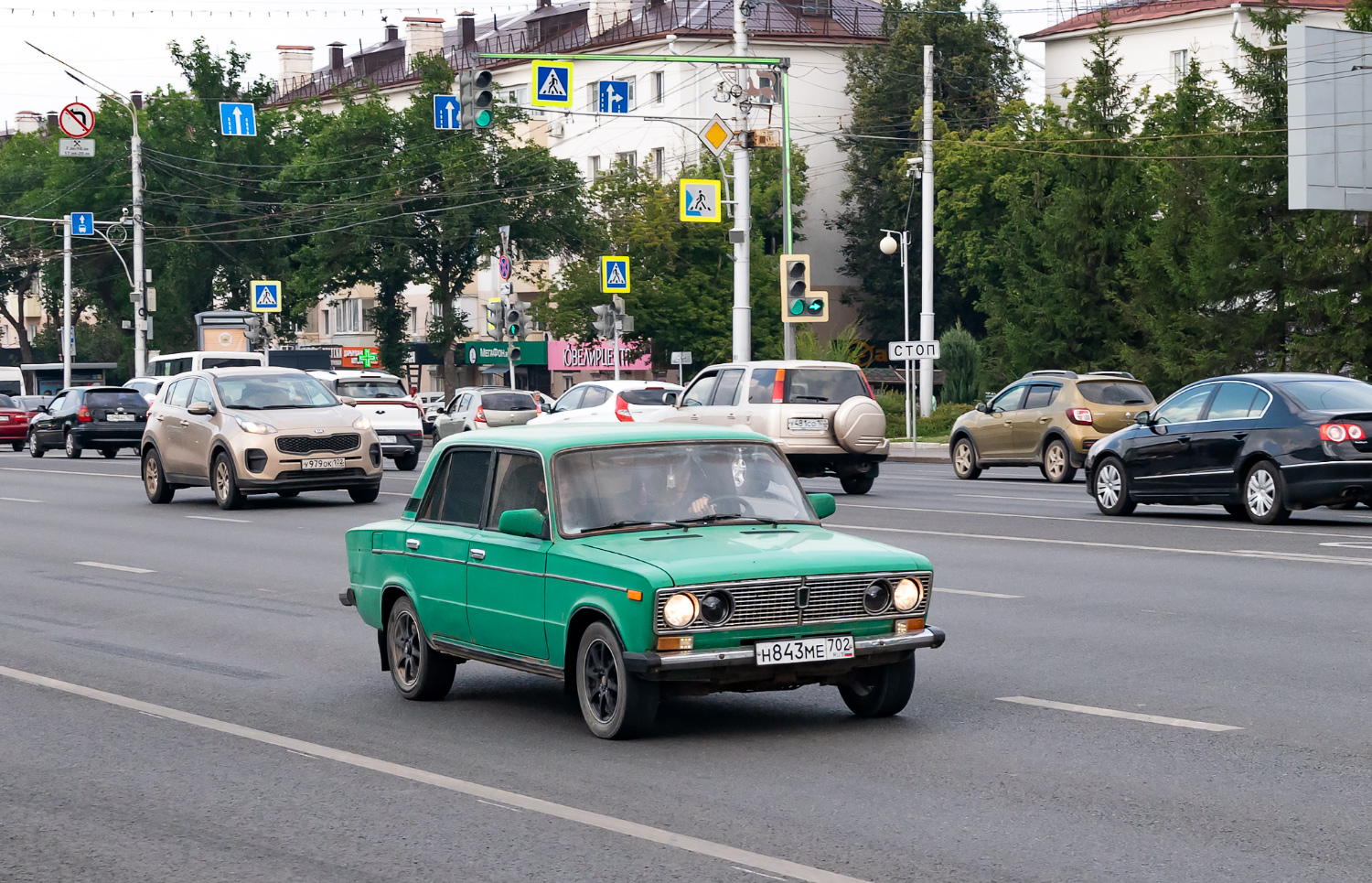 Башкортостан, № Н 843 МЕ 702 — ВАЗ-21063 Жигули '77-94