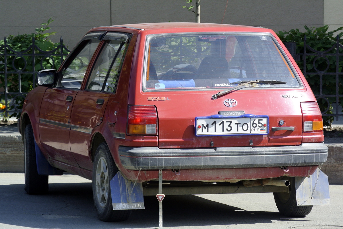 Сахалинская область, № М 113 ТО 65 — Toyota Starlet (P70) '84-89