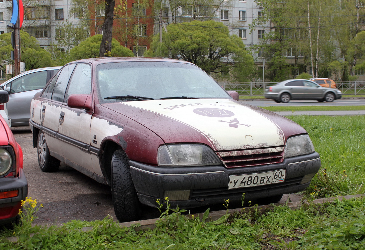 Псковская область, № У 480 ВХ 60 — Opel Omega (A) '86-94