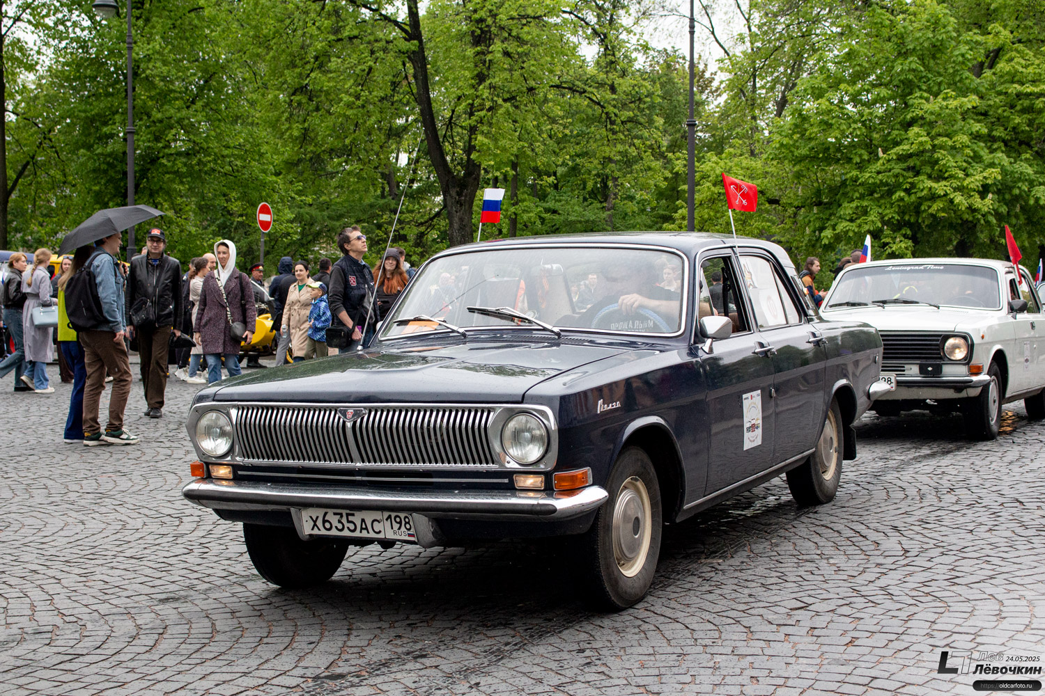 Санкт-Петербург, № Х 635 АС 198 — ГАЗ-24 Волга '68-86; Санкт-Петербург — Международный транспортный фестиваль "ТранспортФест 2025"