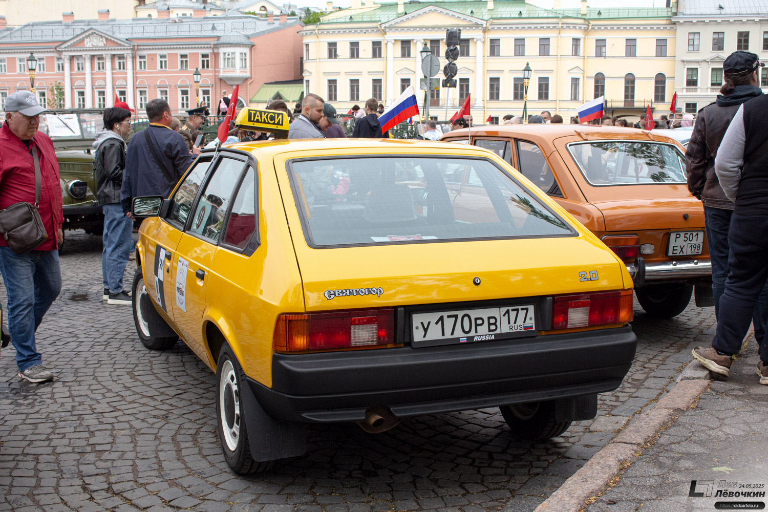 Москва, № У 170 РВ 177 — Москвич-2141 Святогор '98-01; Санкт-Петербург — Международный транспортный фестиваль "ТранспортФест 2025"