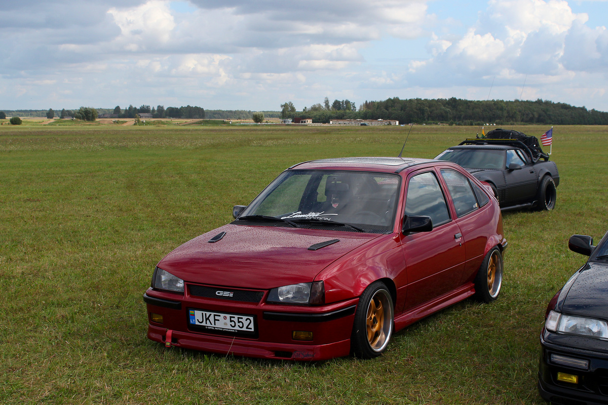 Литва, № JKF 552 — Opel Kadett (E) '84-95; Литва — Nesenstanti klasika 2024