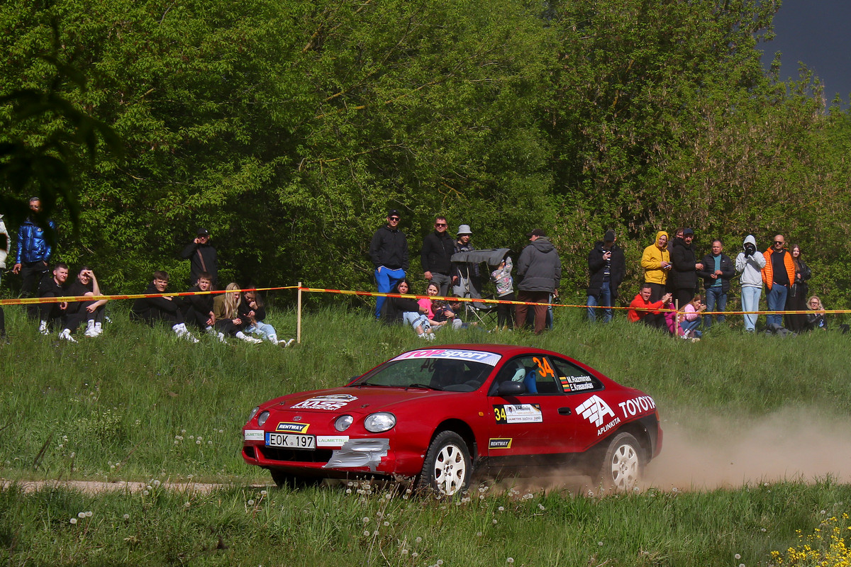 Литва, № EOK 197 — Toyota Celica (Т200) '93-99; Литва — Rally Kėdainiai 2025