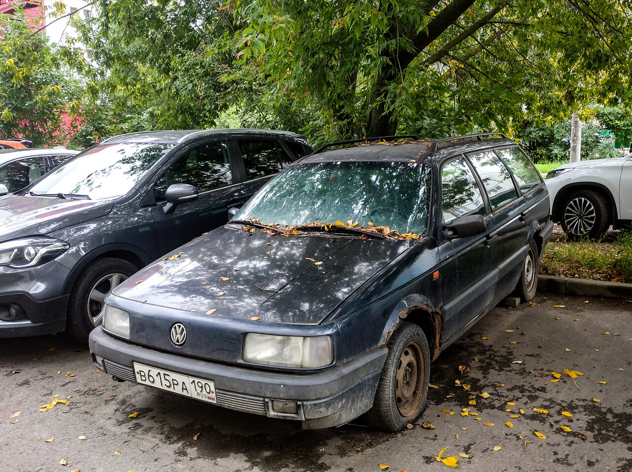Московская область, № В 615 РА 190 — Volkswagen Passat Variant (B3) '88-93