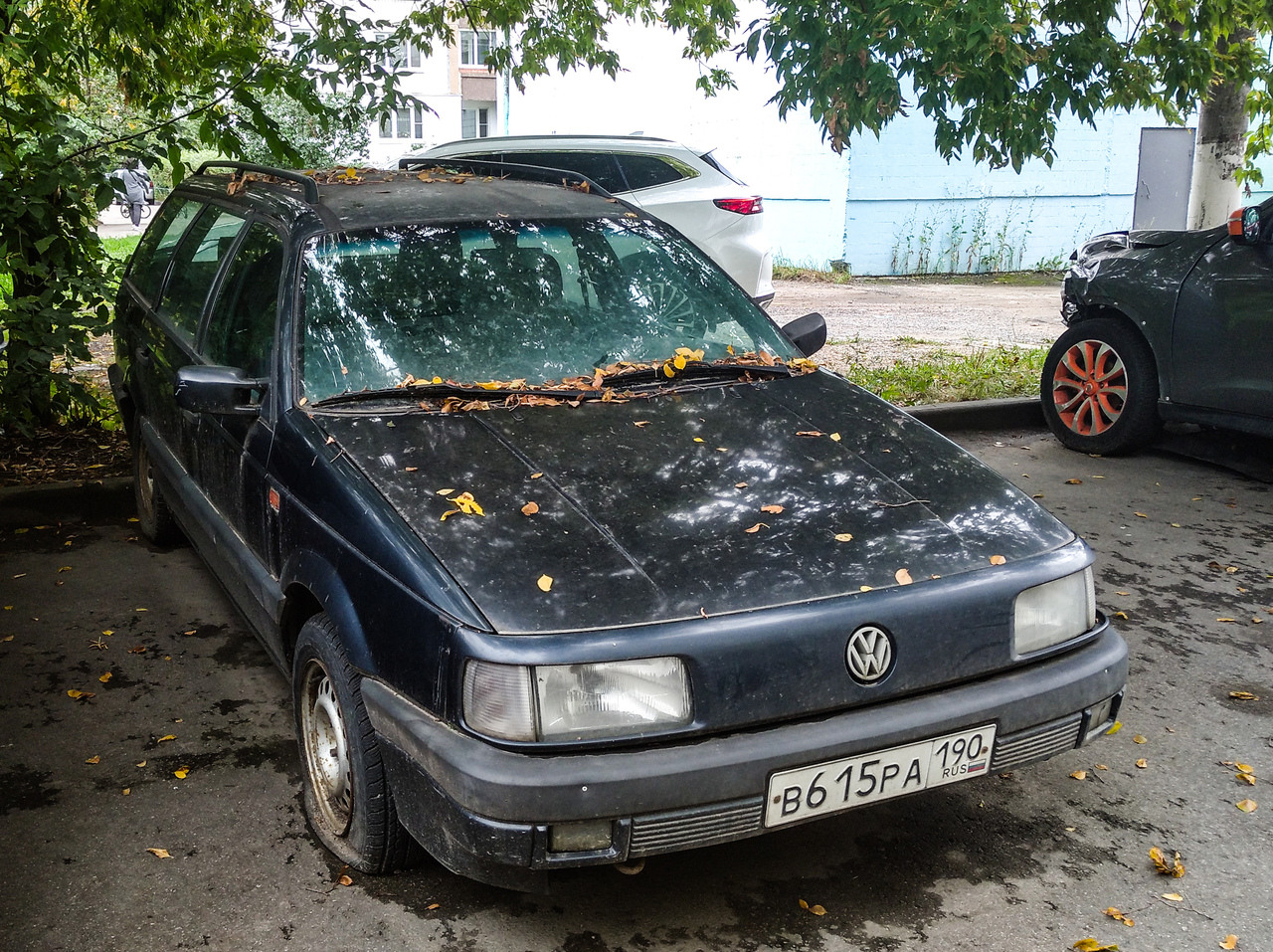 Московская область, № В 615 РА 190 — Volkswagen Passat Variant (B3) '88-93