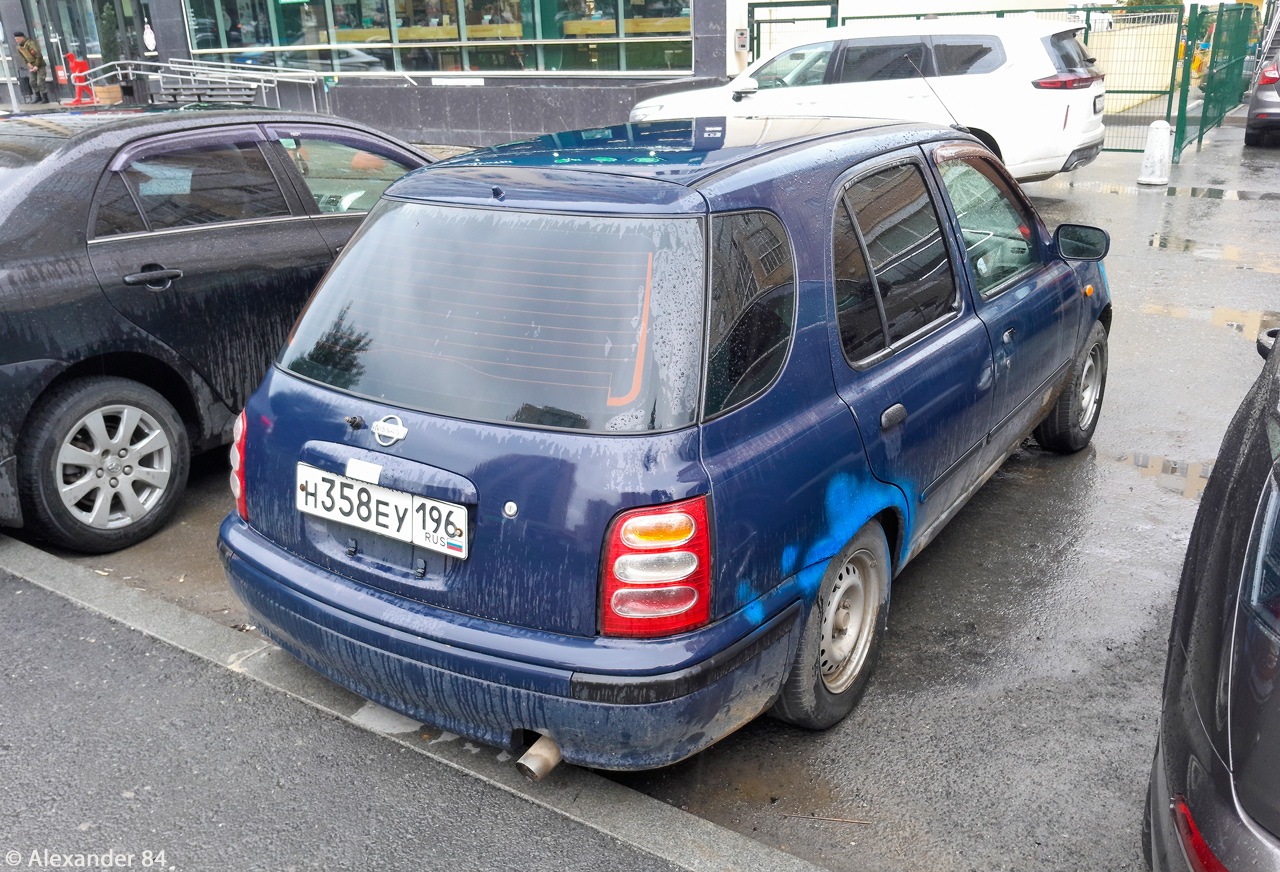 Свердловская область, № Н 358 ЕУ 196 — Nissan March Box (K11) '98-03