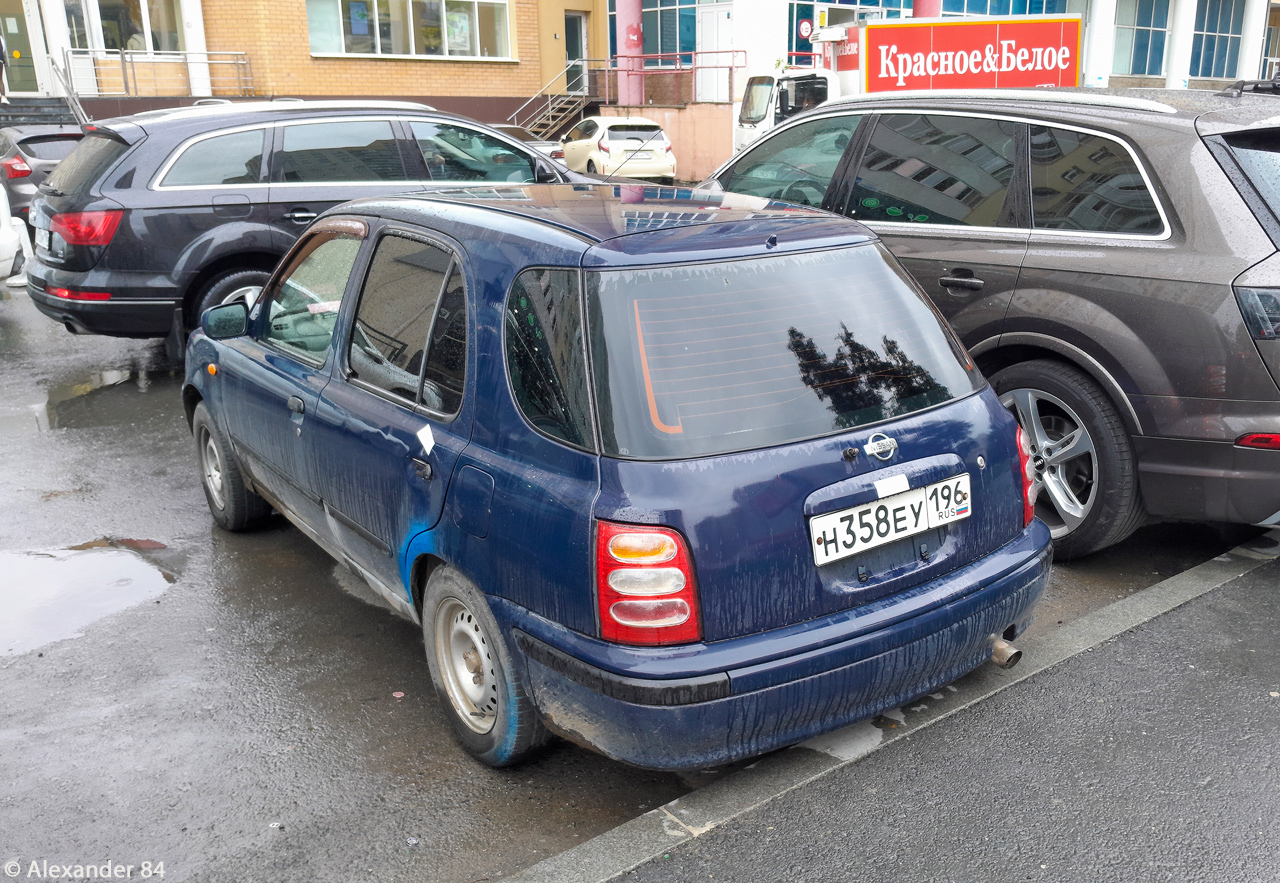 Свердловская область, № Н 358 ЕУ 196 — Nissan March Box (K11) '98-03