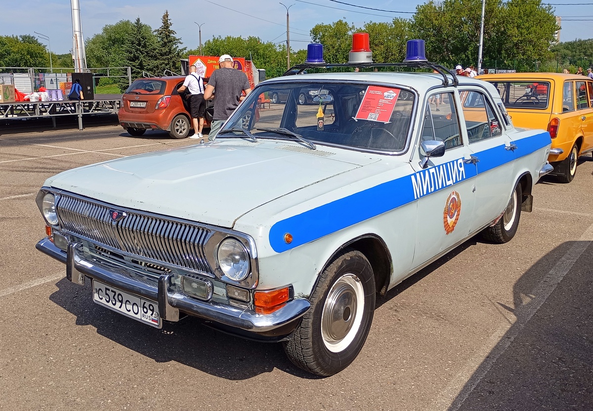 Тверская область, № С 539 СО 69 — ГАЗ-24 Волга '68-86; Тверская область — Фестиваль "Столица Ретро 2025"