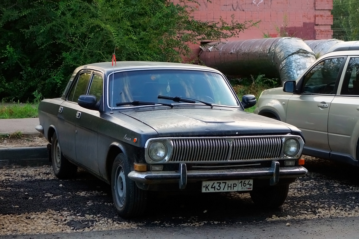 Саратовская область, № К 437 НР 164 — ГАЗ-24-10 Волга '85-92