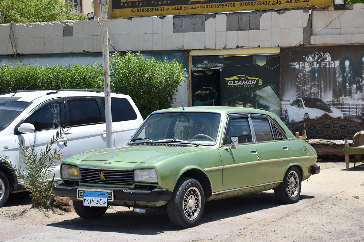 Египет, № 3817 WGC — Peugeot 504 '68-04