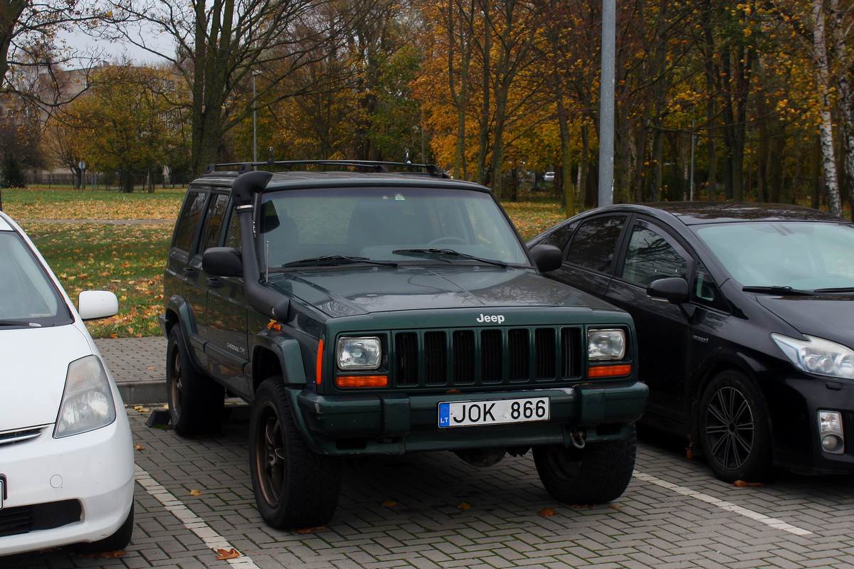 Литва, № JOK 866 — Jeep Cherokee (XJ) '84-01