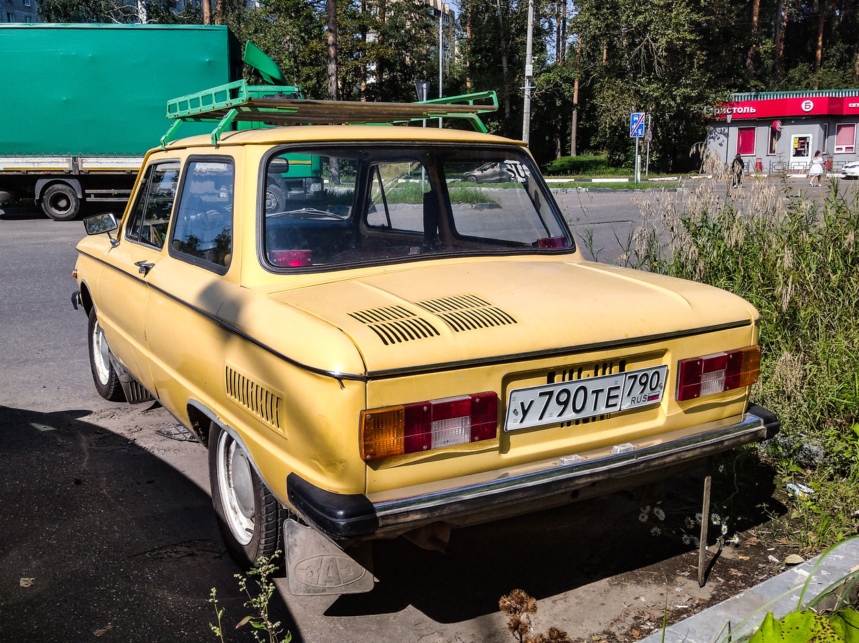 Московская область, № У 790 ТЕ 790 — ЗАЗ-968М Запорожец '79-94