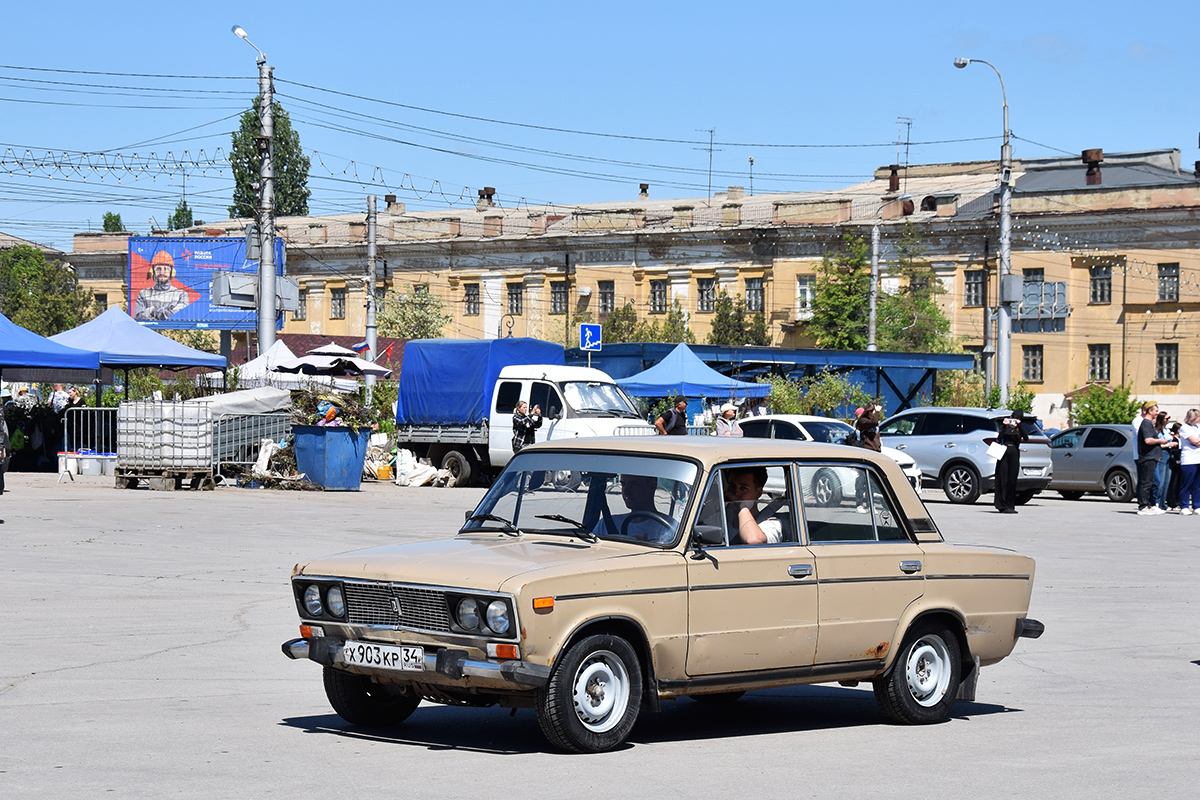 Волгоградская область, № Х 903 КР 34 — ВАЗ-21061 Жигули '79-01; Волгоградская область — День Победы 9 мая 2025