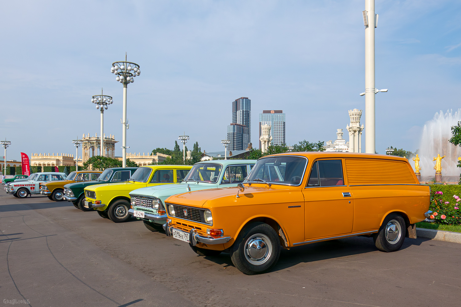 Москва, № Р 319 НХ 797 — Москвич-2734 '76-81; Москва — Фестиваль "ПроДвижение" 2025
