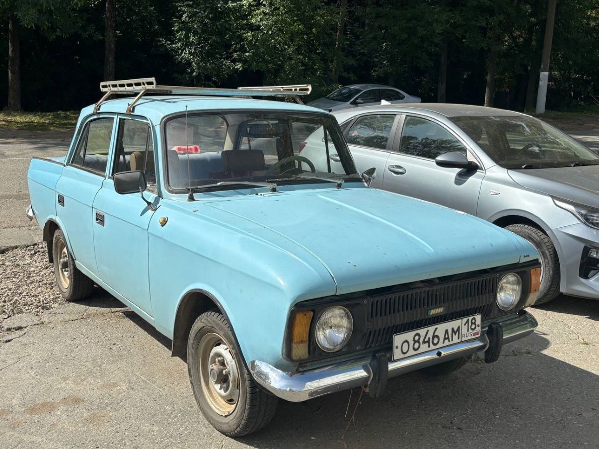Удмуртия, № О 846 АМ 18 — Москвич-412ИЭ-028 (Иж) '82-01