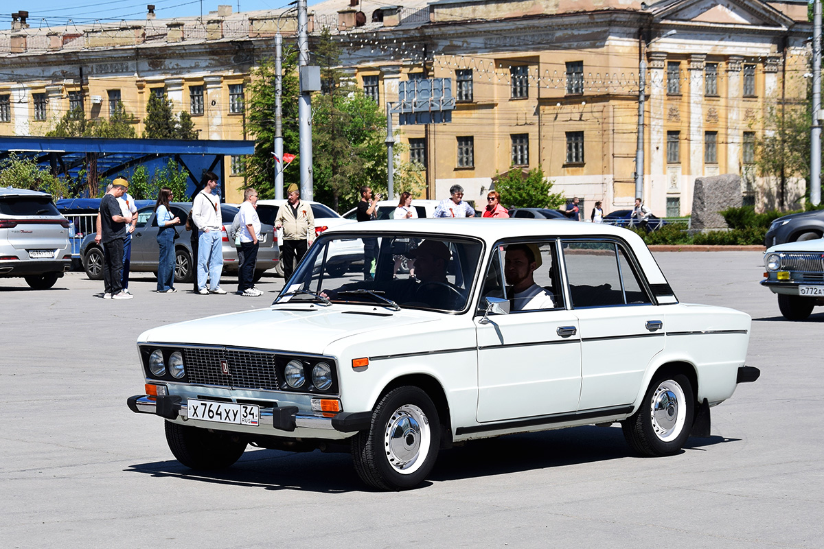 Волгоградская область, № Х 764 ХУ 34 — ВАЗ-21061 Жигули '79-01; Волгоградская область — День Победы 9 мая 2025