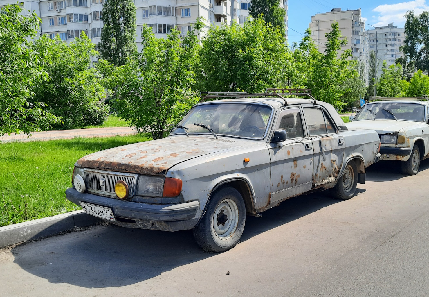 Москва, № В 734 АМ 97 — ГАЗ-31029 Волга '92-97