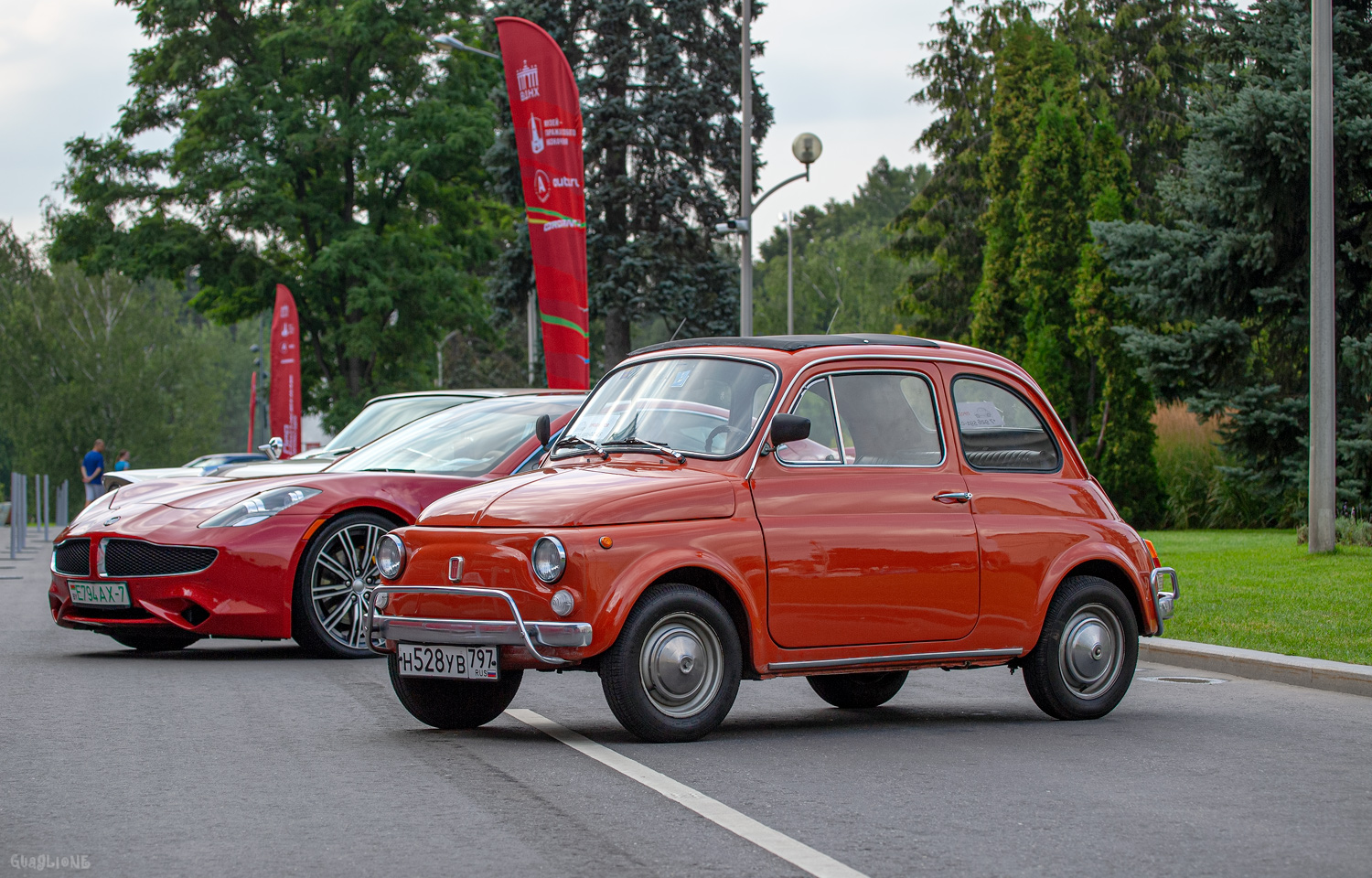 Москва, № Н 528 УВ 797 — FIAT Nuova 500 '57-75; Москва — Фестиваль "ПроДвижение" 2025
