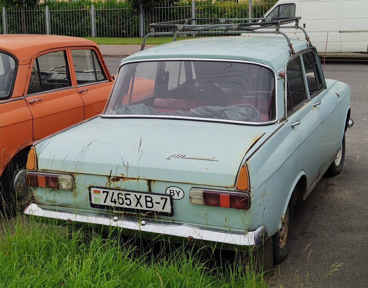 Минск, № 7465 ХВ-7 — Москвич-408/412 (общая модель) '64-75