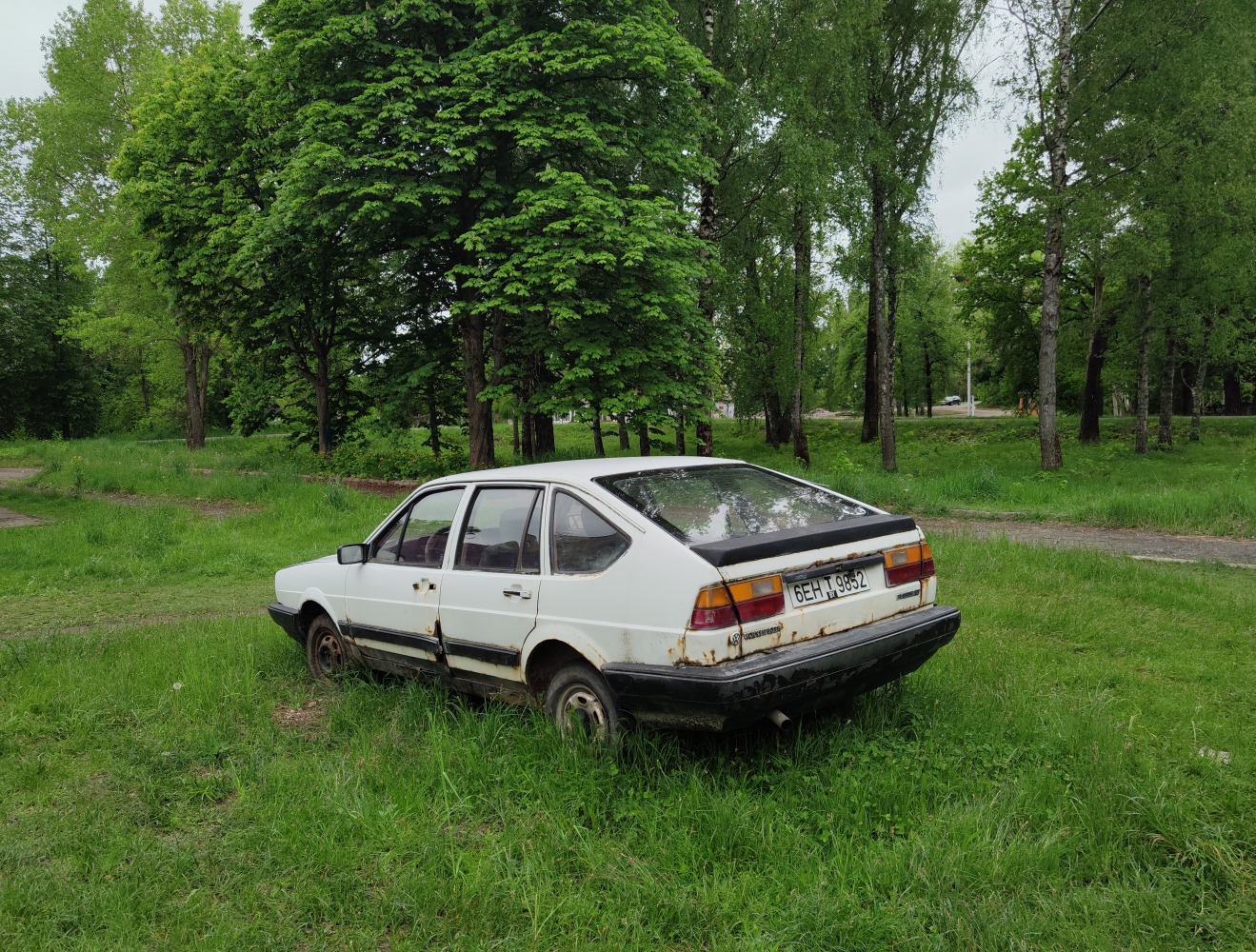 Могилёвская область, № 6ЕН Т 9852 — Volkswagen Passat (B2) '80-88