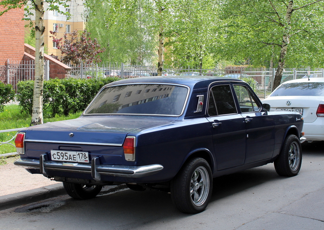 Санкт-Петербург, № С 595 АЕ 178 — ГАЗ-24 Волга '68-86