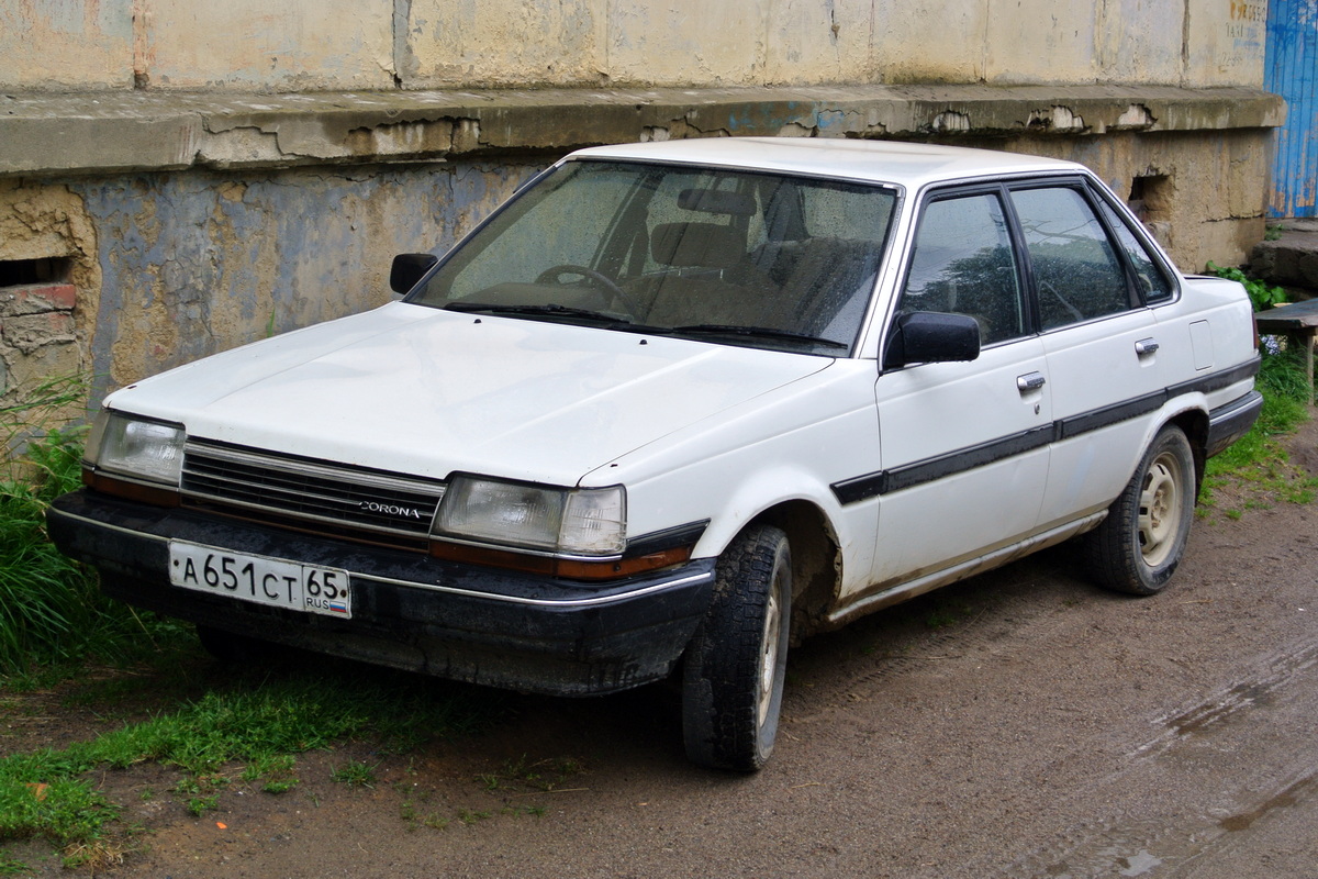Сахалинская область, № А 651 СТ 65 — Toyota Corona (T150/T160) '83-89