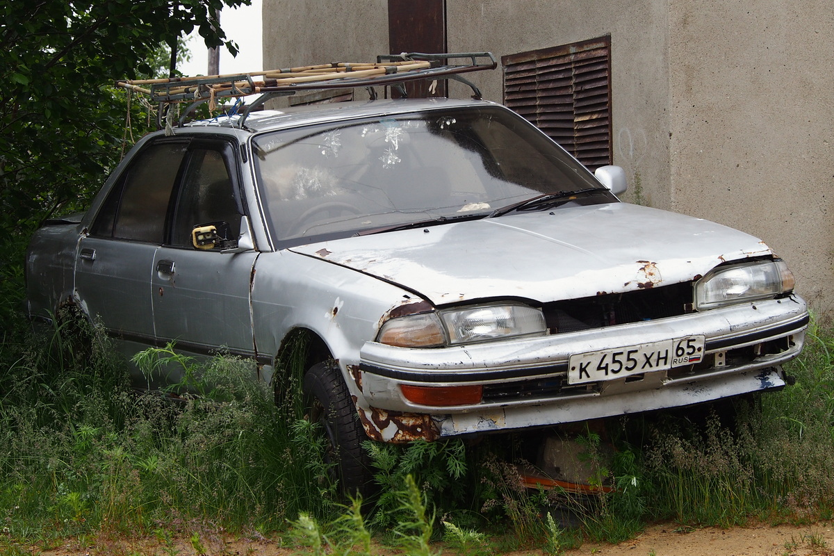 Сахалинская область, № К 455 ХН 65 — Toyota Carina (T170) '88-92