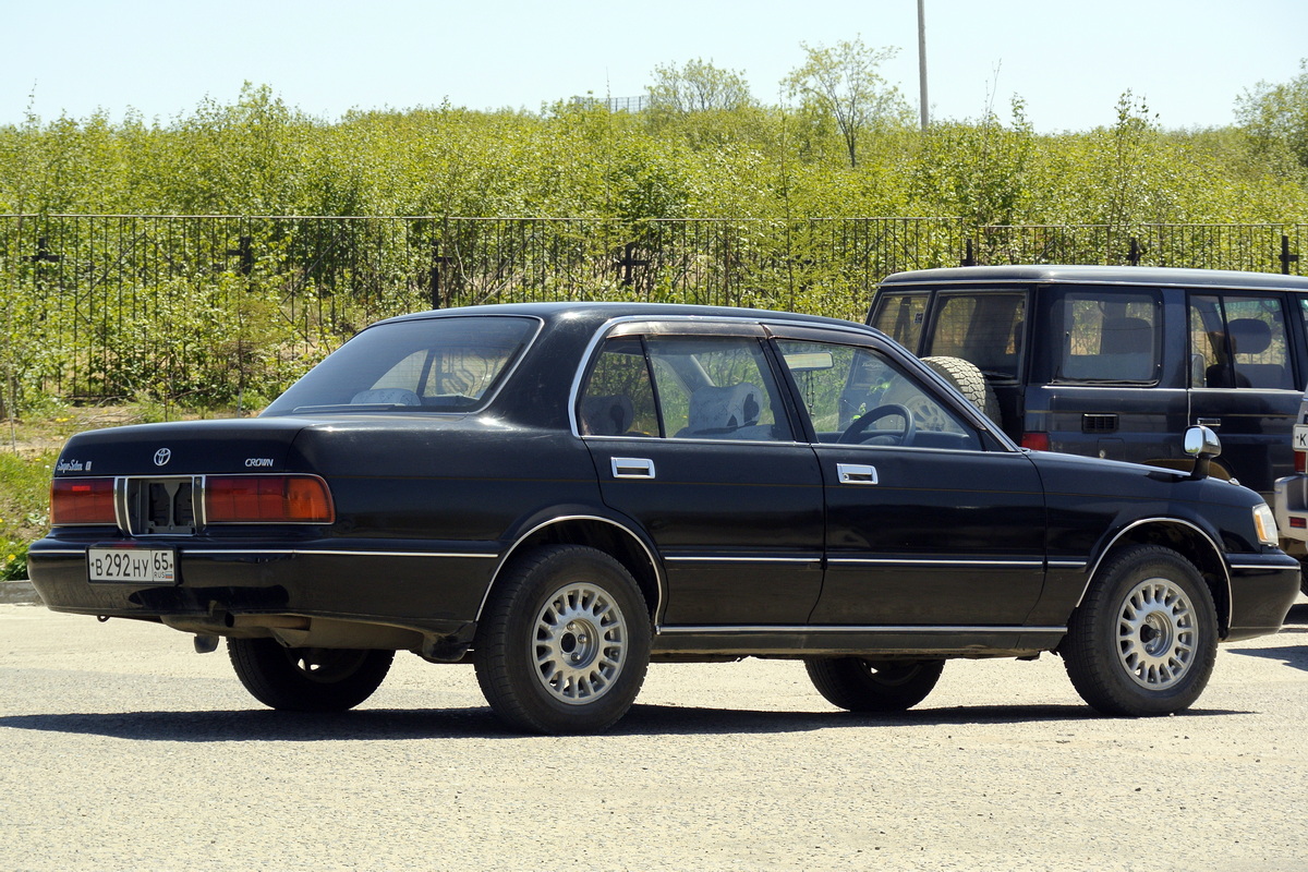 Сахалинская область, № В 292 НУ 65 — Toyota Crown (S130, facelift) '91-99