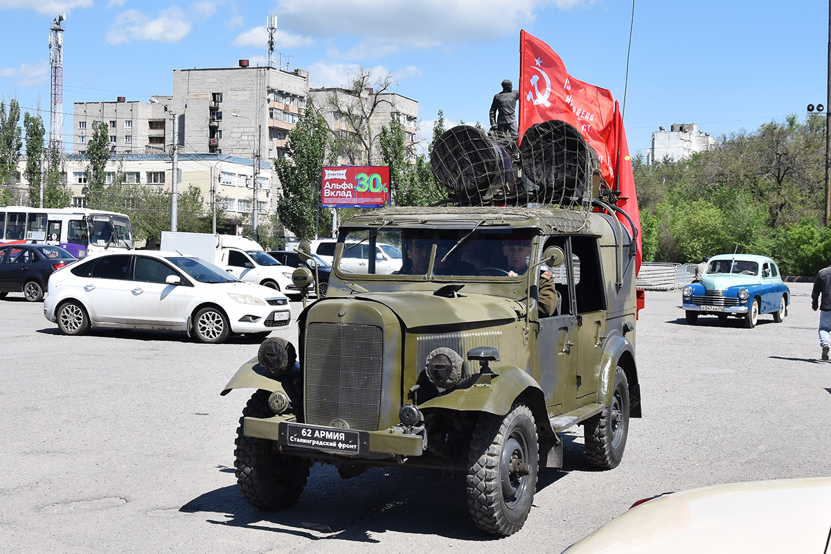 Волгоградская область, № (34) Б/Н 0030 — ГАЗ-69А '53-73; Волгоградская область — День Победы 9 мая 2025