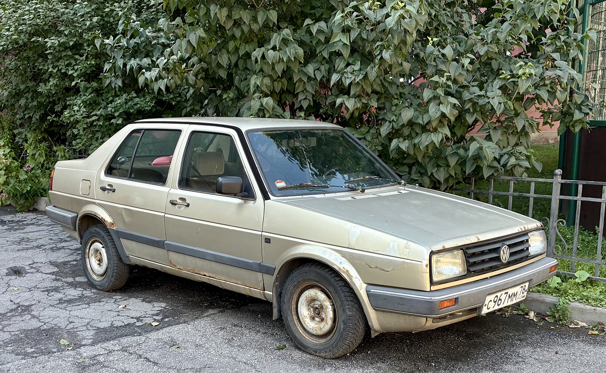 Санкт-Петербург, № С 967 ММ 78 — Volkswagen Jetta Mk2 (Typ 16) '84-92