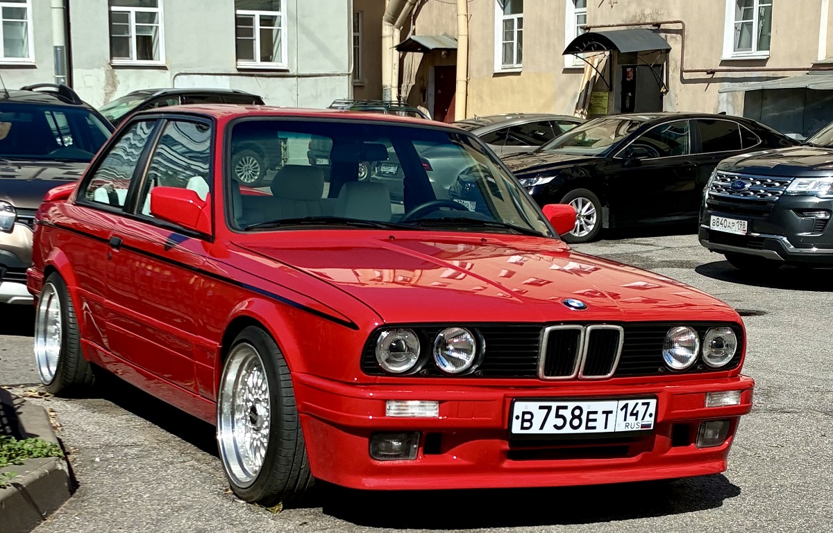 Ленинградская область, № В 758 ЕТ 147 — BMW 3 Series Coupe (E30) '82-91