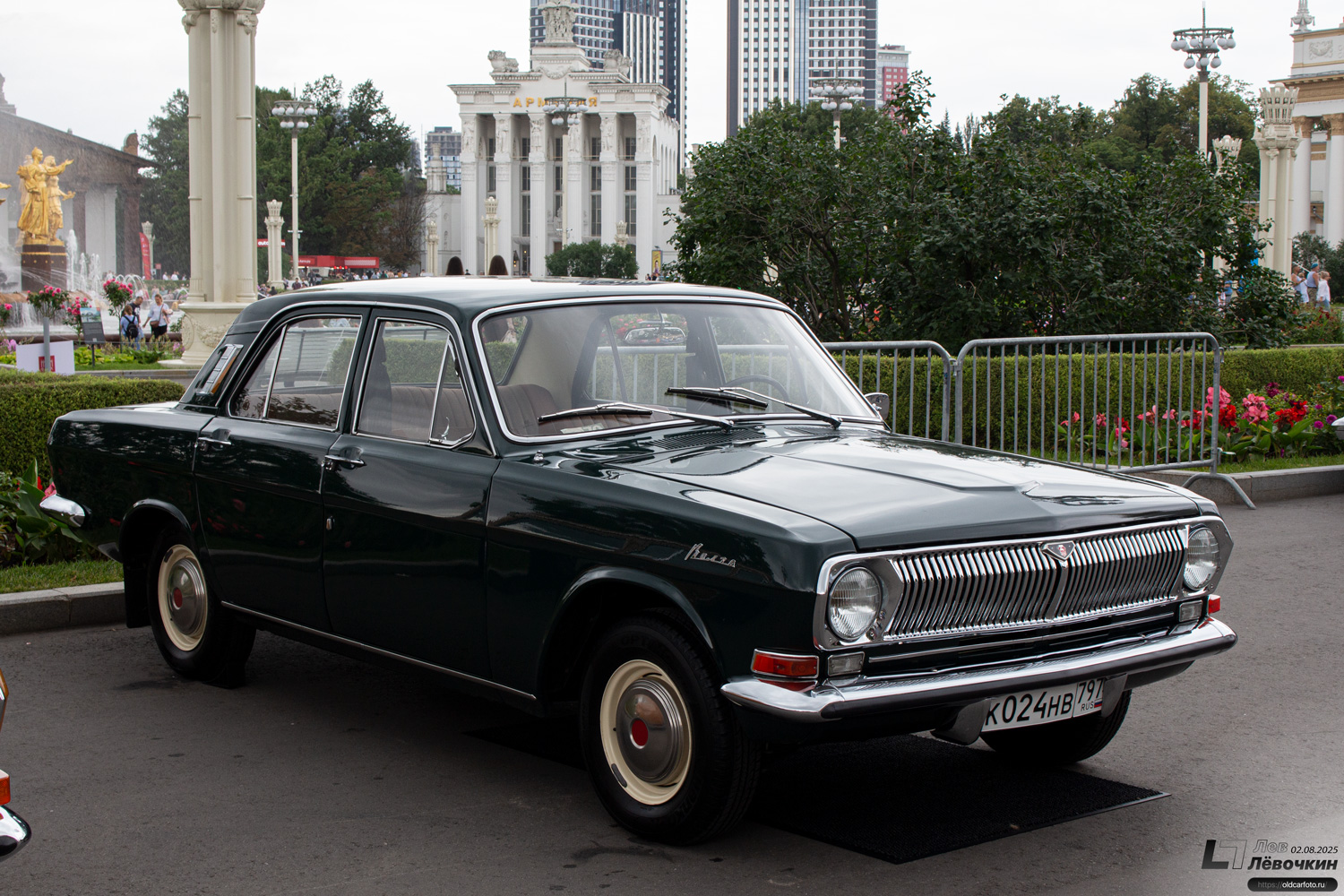 Москва, № К 024 НВ 797 — ГАЗ-24 Волга '68-86; Москва — Фестиваль "ПроДвижение" 2025
