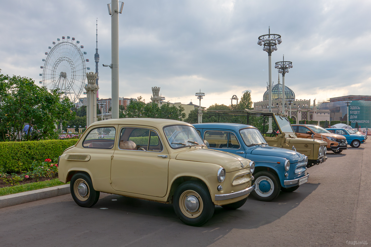 Москва, № (77) Б/Н 0755 — ЗАЗ-965А Запорожец '62-69; Москва — Фестиваль "ПроДвижение" 2025; Транспортные средства без номеров (Москва)