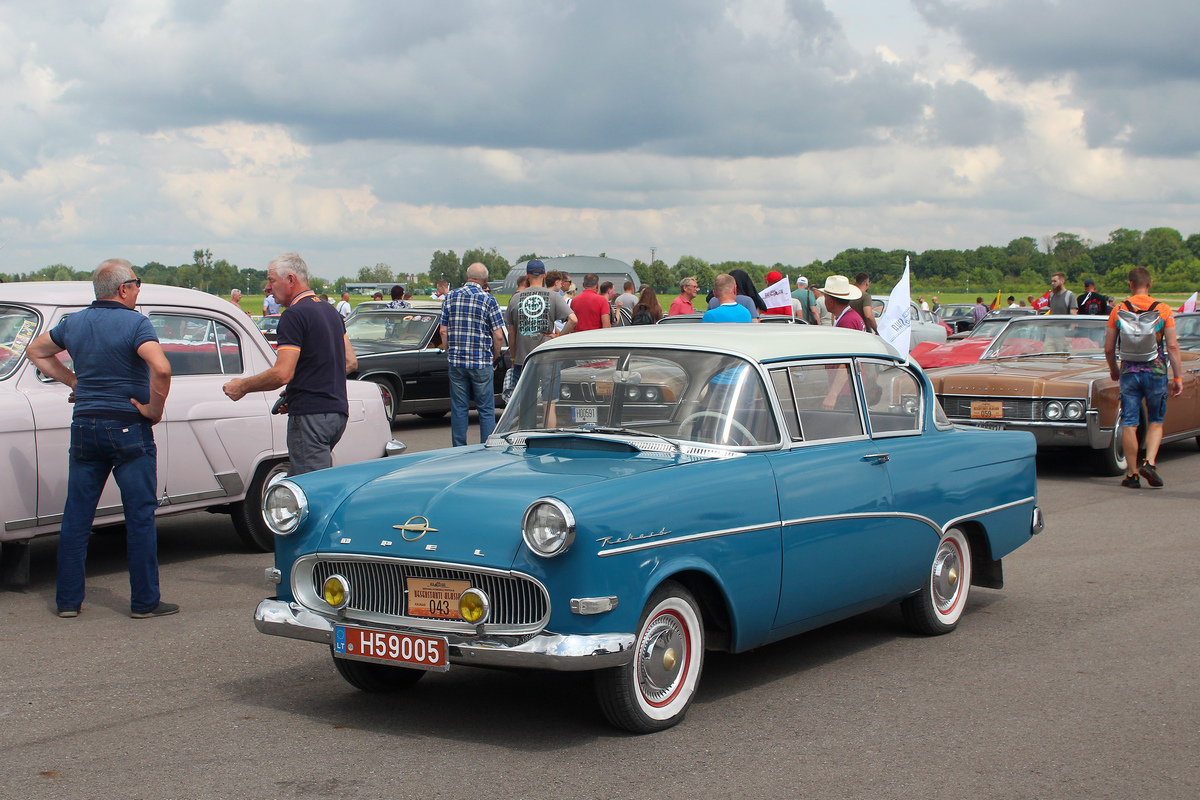 Литва, № H59005 — Opel Rekord (P1) '57-60; Литва — Nesenstanti klasika 2025